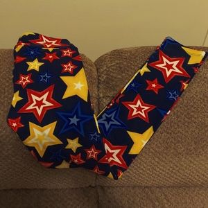 🧡 4 for $15! Nwot's Star Pattern OS Leggings
